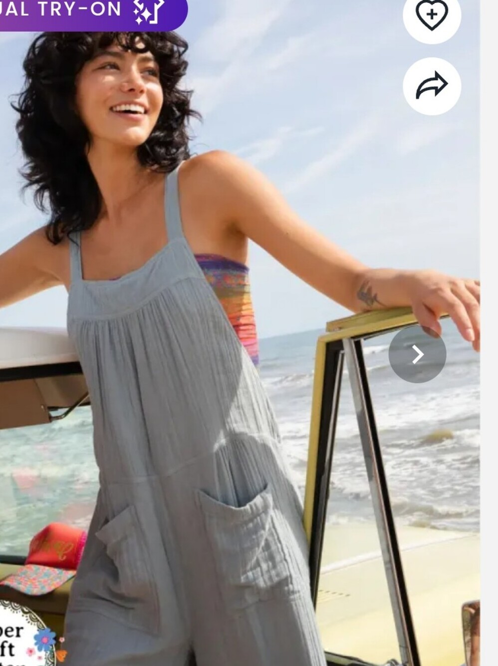 NATURAL LIFE Dakota Tie Overalls